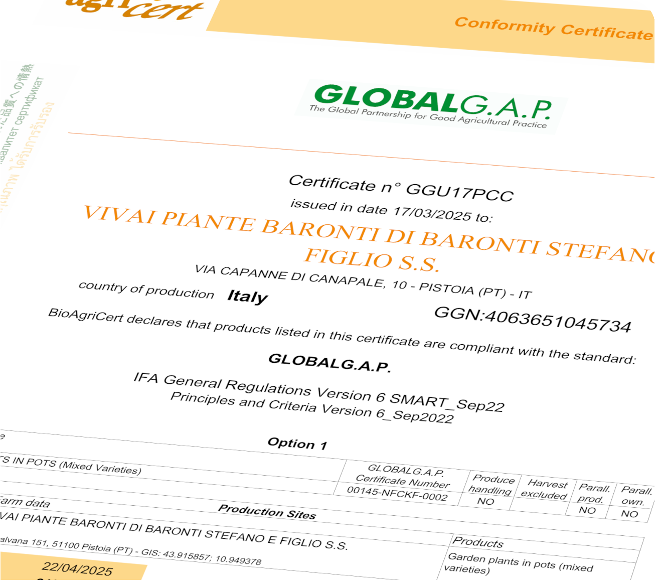 certificazioni